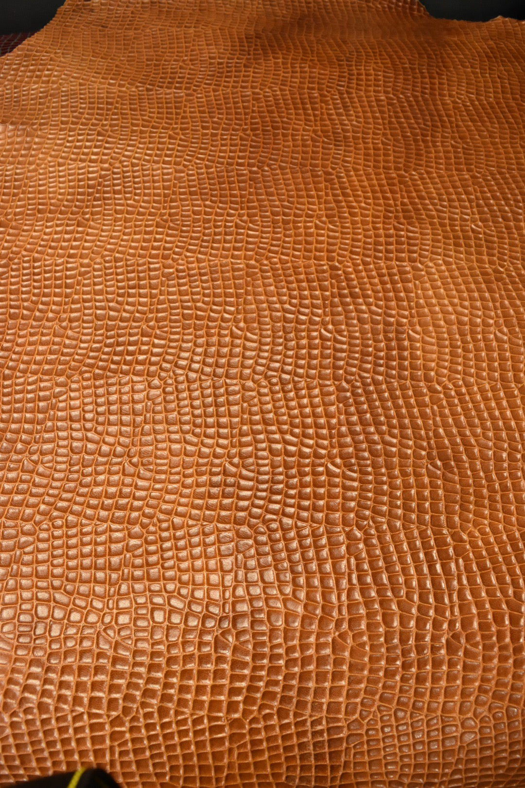 Italian Crocco Reverse Embossed Goat