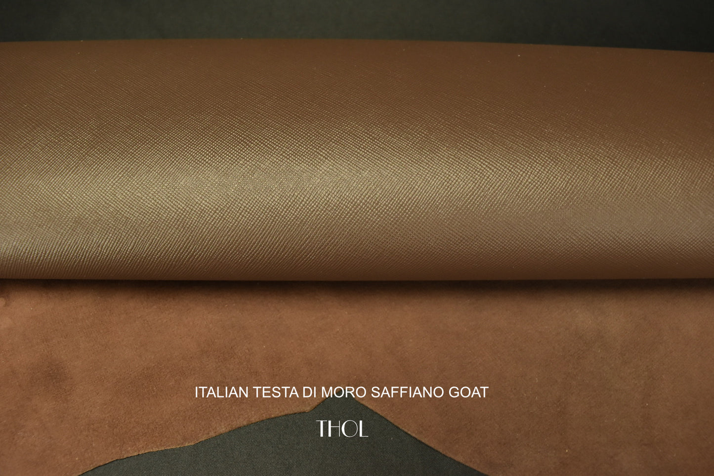 Premium Italian Saffiano Goat