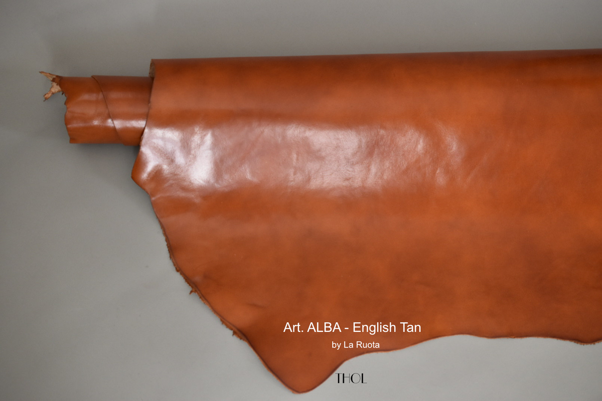 Art. ALBA  - La Ruota’s #1 Best Seller Italian Veg Tan Cow Shoulder