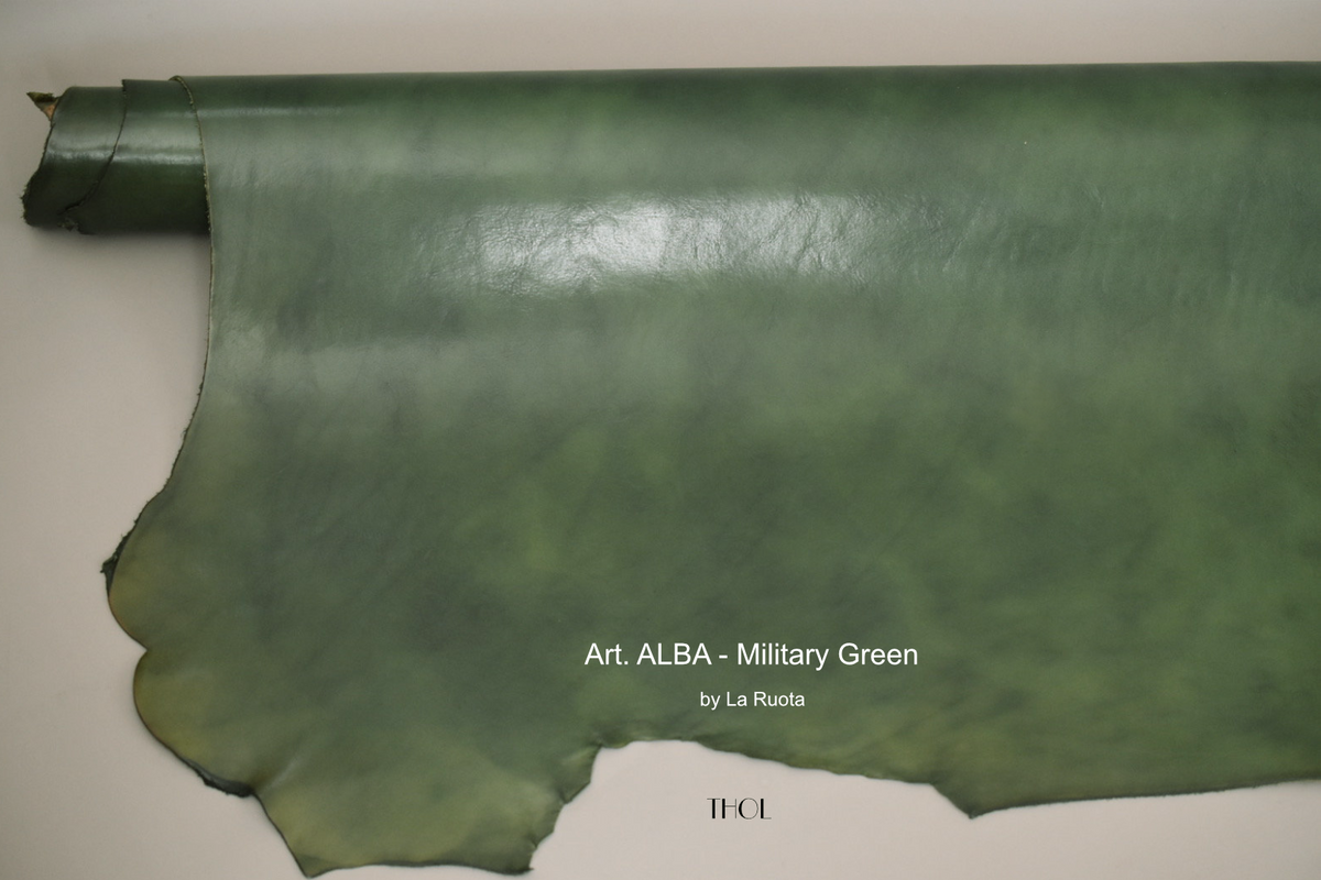 Art. ALBA  - La Ruota’s #1 Best Seller Italian Veg Tan Cow Shoulder