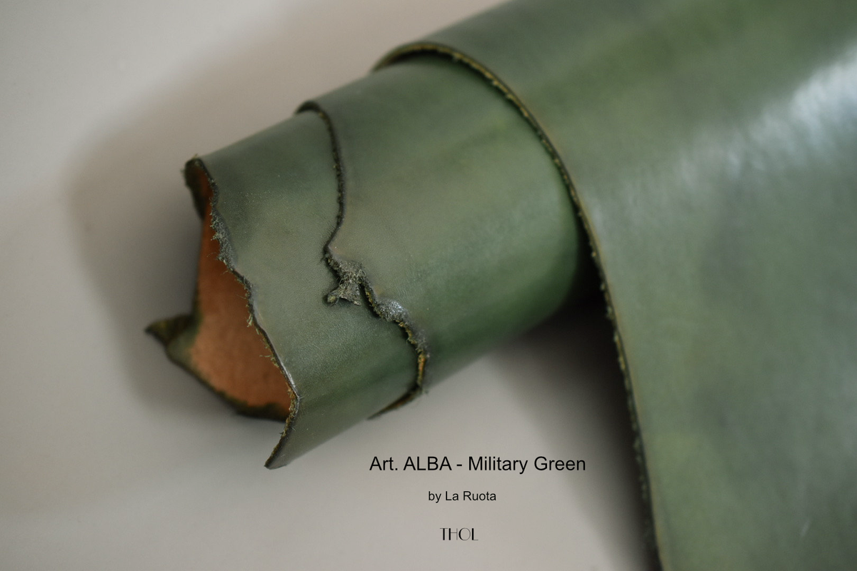 Art. ALBA  - La Ruota’s #1 Best Seller Italian Veg Tan Cow Shoulder