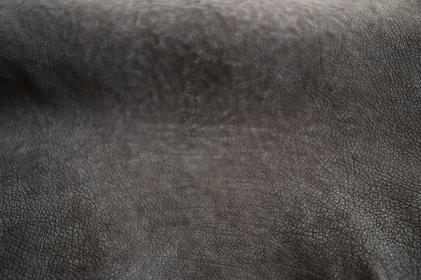 Café Brown Rustic Nubuck Buffalo Calf