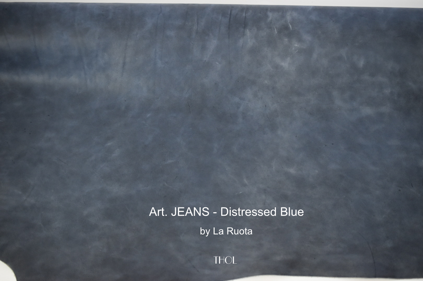 Art. Jeans - Distressed Blue Italian Veg Tan Shoulders (La Ruota)