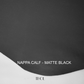 Nappa Calf - Matte Black by THOL