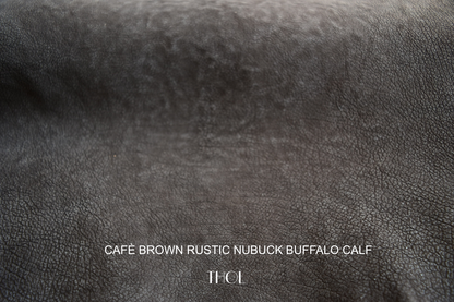 Rustic Nubuck Buffalo Calf