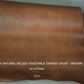 Art. Natural Milled Vegetable Tan Crust - by La Ruota