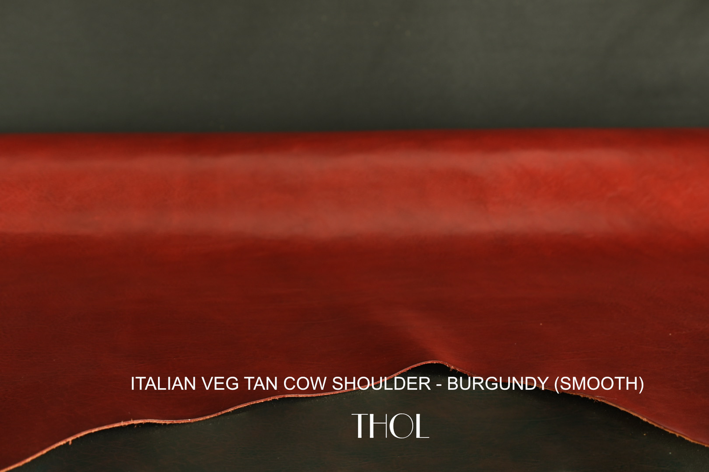 Italian Veg Tan Cow Shoulders - Smooth