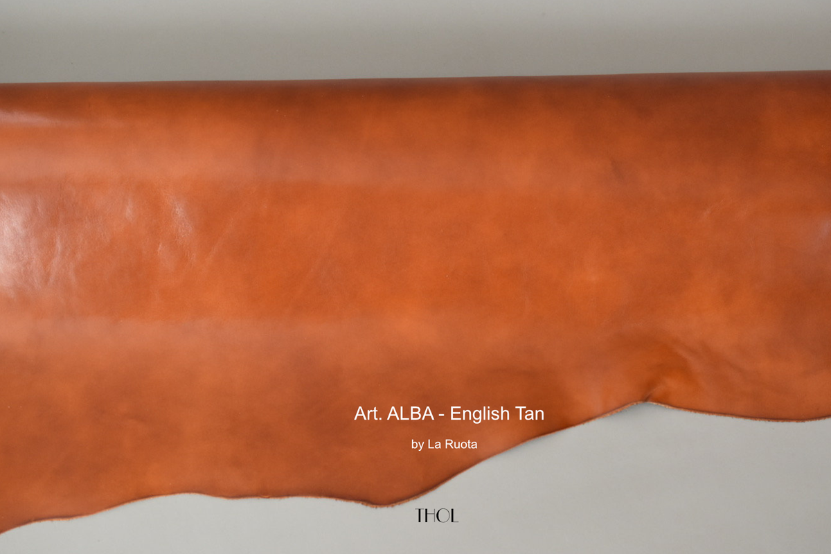 Art. ALBA  - La Ruota’s #1 Best Seller Italian Veg Tan Cow Shoulder