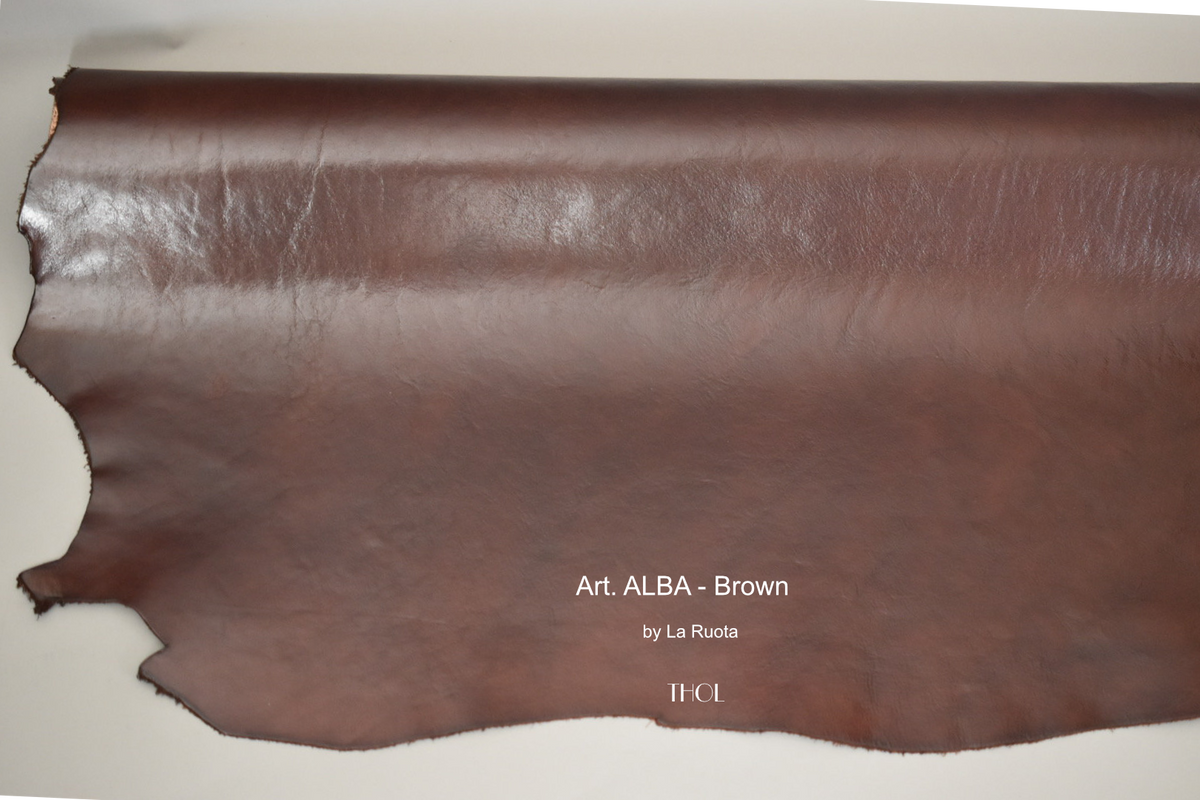Art. ALBA  - La Ruota’s #1 Best Seller Italian Veg Tan Cow Shoulder