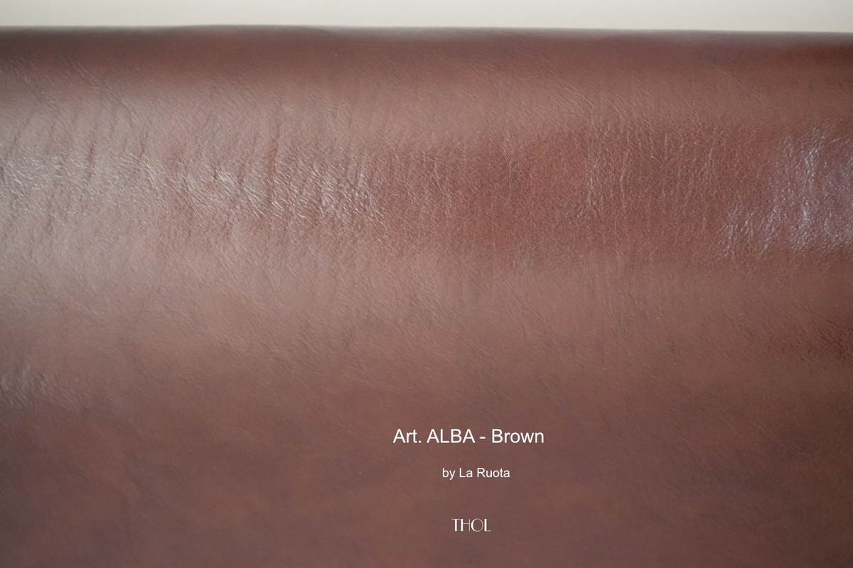 Art. ALBA  - La Ruota’s #1 Best Seller Italian Veg Tan Cow Shoulder