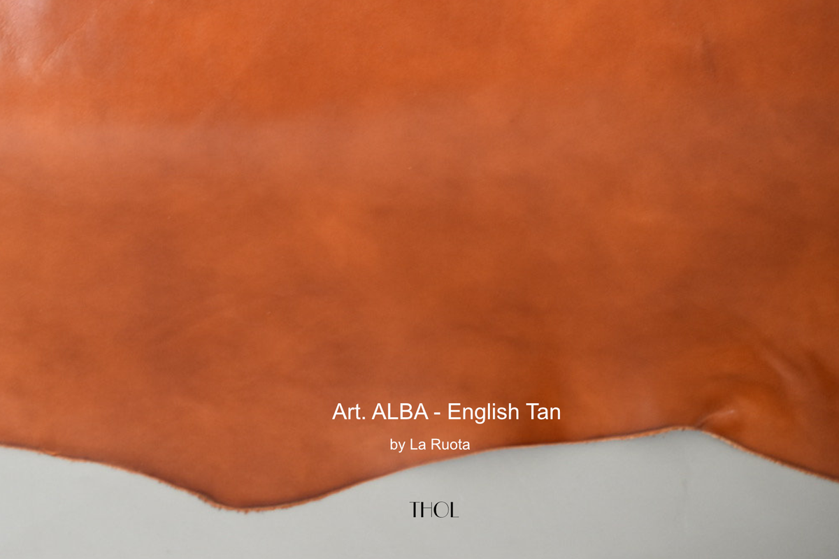 Art. ALBA  - La Ruota’s #1 Best Seller Italian Veg Tan Cow Shoulder