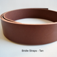 Veg Tan Bridle Leather Straps