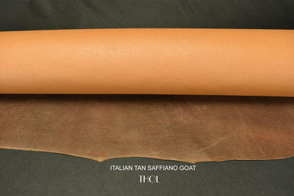 Premium Italian Saffiano Goat
