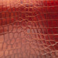 Italian Glazed Crocodile-Embossed Cow Side
